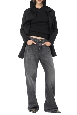 Pull en laine et cachemire - Noir