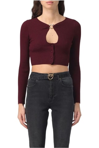 Gilet en laine - Bordeaux