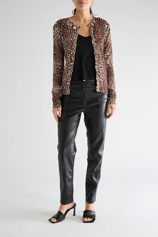 Gilet Keren - Marron et écru