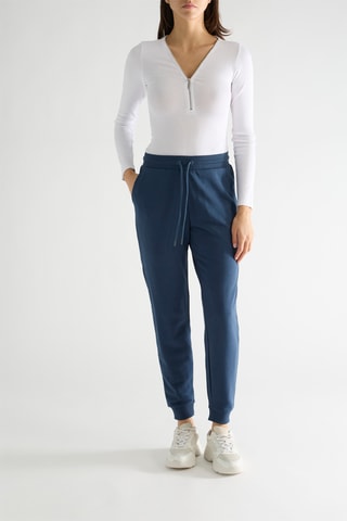 Jogging taille haute Clarin - Bleu nuit