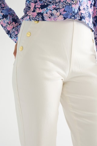 Pantalon flare Fenice - Blanc