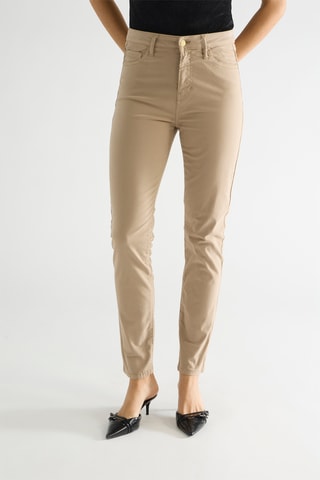 Pantalon skinny taille haute Tama - Camel