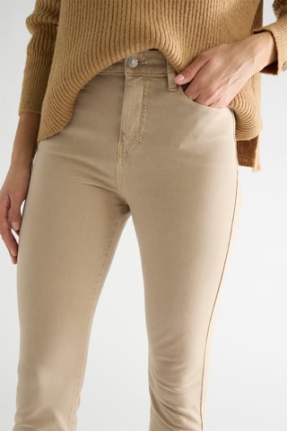Pantalon skinny taille haute Tama - Beige