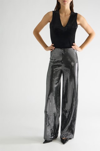 Pantalon Margot - Argenté