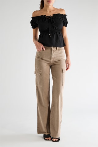 Pantalon cargo - Taupe