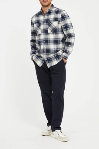 Pantalon regular - Bleu marine