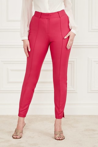 Pantalon skinny 7/8 - Rose