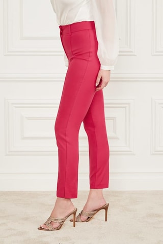 Pantalon skinny 7/8 - Rose