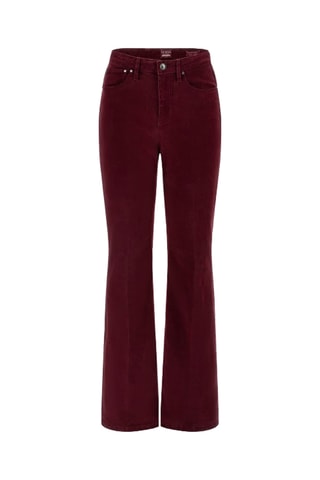 Pantalon flare - Bordeaux
