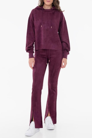 Pantalon en velours - Bordeaux