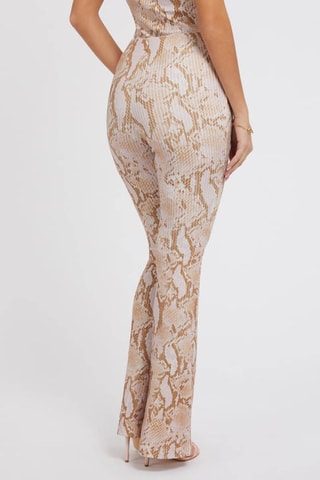 Pantalon regular - Beige