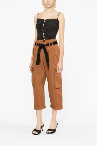 Pantalon cargo - Marron