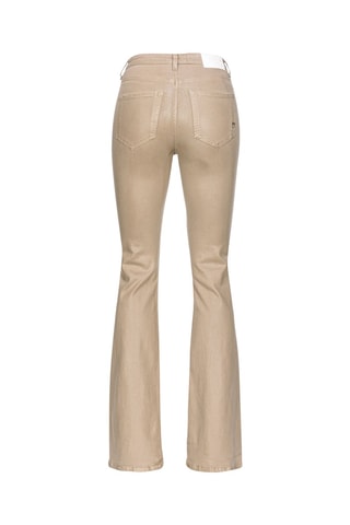 Pantalon flare - Beige