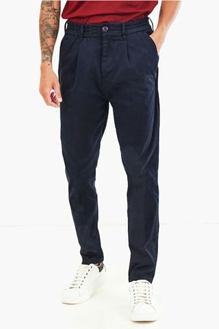 Pantalon slim - Bleu marine