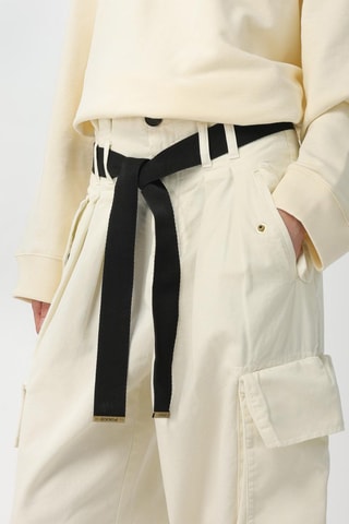 Pantalon cargo - Écru