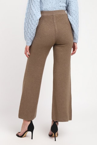 Pantalon palazzo Sophie - Taupe
