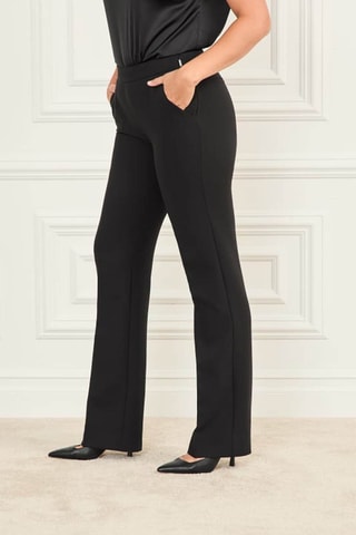 Pantalon regular - Noir