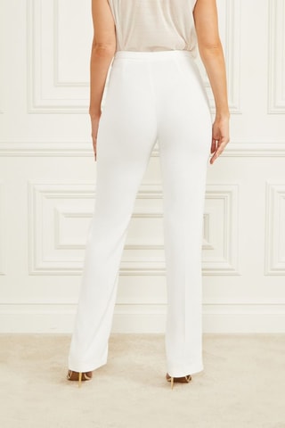 Pantalon taille haute - Blanc