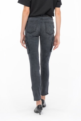 Jean cargo - Gris foncé