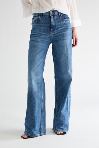 Jean flare Flavia - Bleu