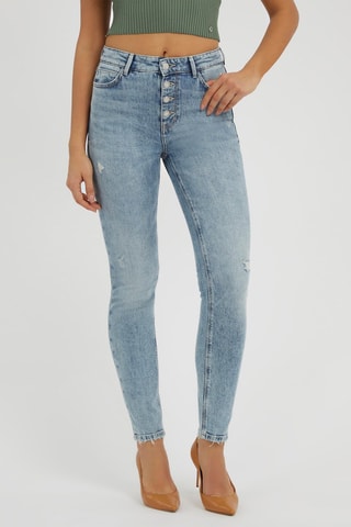 Jean taille haute - Bleu