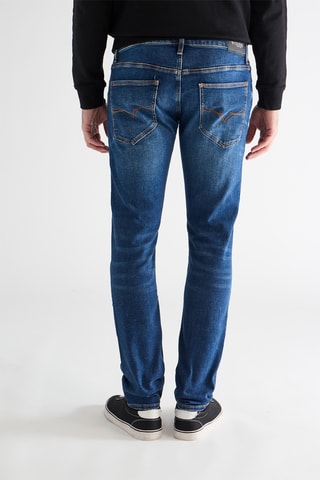 Jean skinny Boston Trasimeno - Bleu électrique