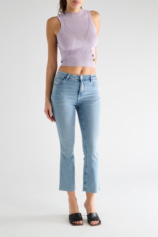 Jean flare 7/8 Arya - Bleu