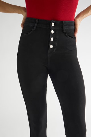 Jean skinny taille haute Fenice expo - Noir