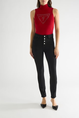 Jean skinny taille haute Fenice expo - Noir