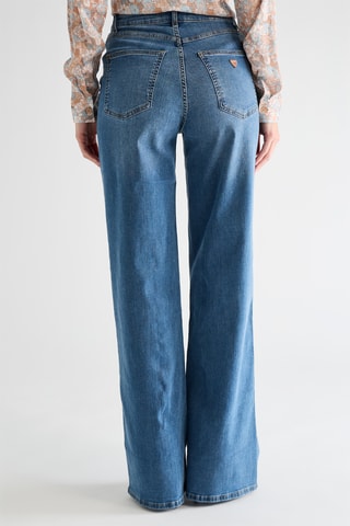 Jean flare Flavia - Bleu marine