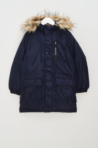 Parka à capuche - Bleu marine foncé