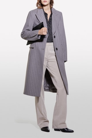 Manteau en laine - Gris