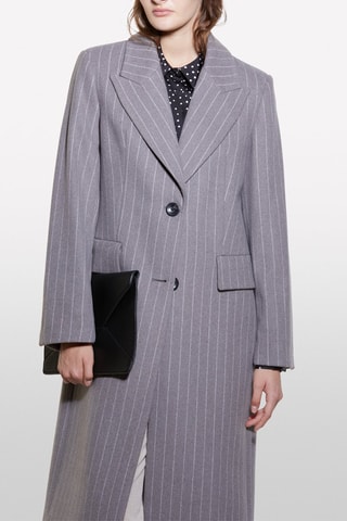 Manteau en laine - Gris