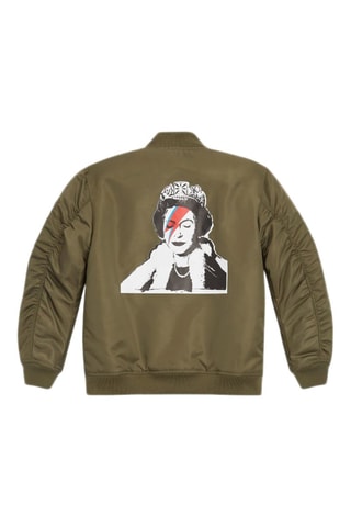 Veste Reine Elisabeth II Vert olive