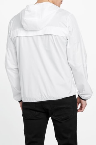 Coupe-vent à capuche - Blanc