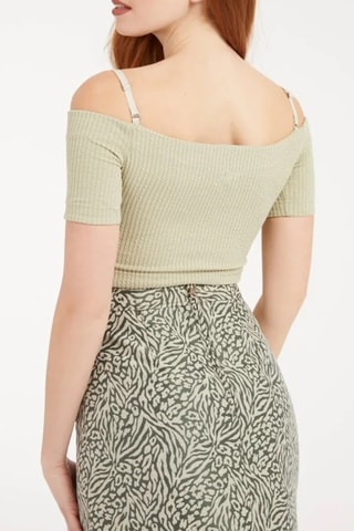 Crop top - Vert clair