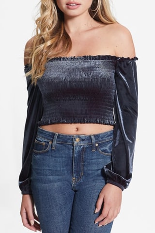 Crop top - Bleu marine