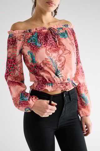 Crop top Gallia - Rose