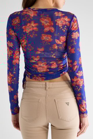 Crop top Wyldest - Indigo et corail