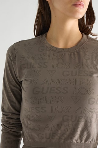 Crop top Jenn - Marron