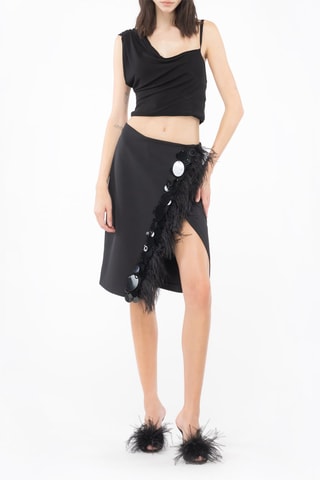 Top sans manches - Noir