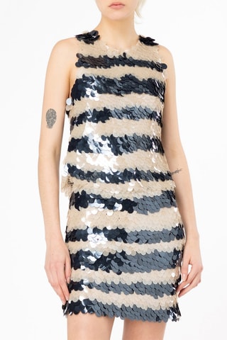 Top sans manches - Argenté