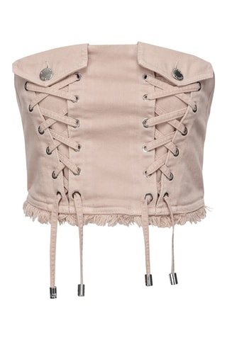 Top sans manches - Beige