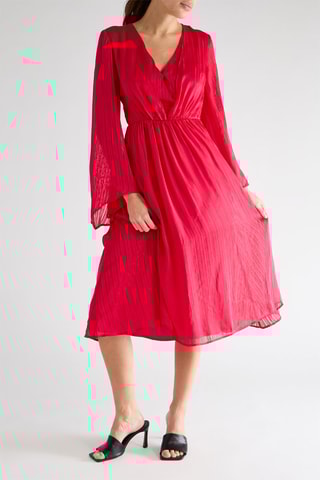 Robe midi Ginevra - Rose