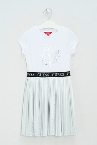 Robe trompe-l’œil - Argenté