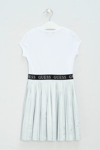 Robe trompe-l’œil - Argenté