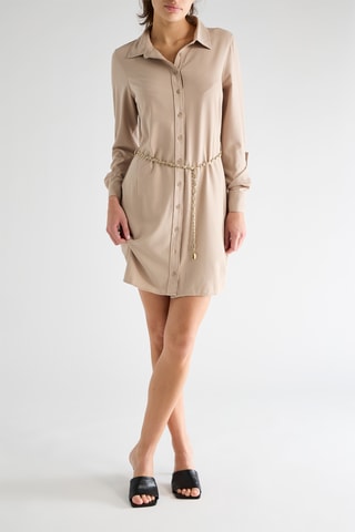 Robe chemise Aria - Taupe