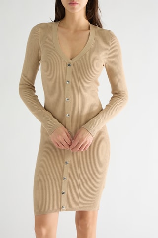 Robe pull Calica - Beige