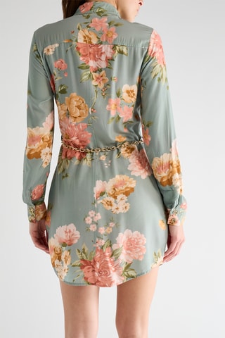 Robe chemise Elina - Vert- d’eau