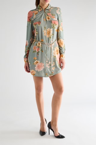 Robe chemise Elina - Vert- d’eau